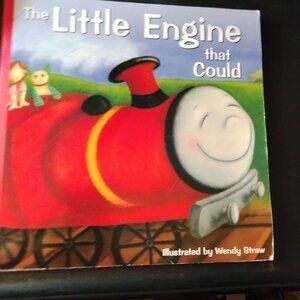 The Little Engine That Could Illustrated  Wendy Straw Giant Childrens Book